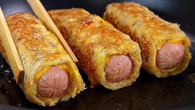  طرز تهیه میان وعده ای ساده با نان و تخم مرغ؛ مناسب برای تمام وعده ها