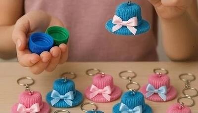  درب بطری ها را دور نیندازید/ من ۲۰ تا درست کردم و همه را فروختم!