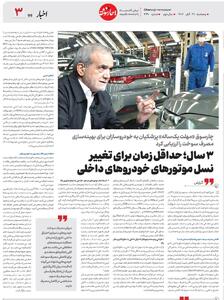  چارسوق «مهلت یک‌ساله» پزشکیان به خودروسازان برای بهینه‌سازی مصرف سوخت را ارزیابی کرد