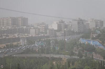  شاخص آلودگی هوای تهران به ۱۴۴ رسید / پایتخت در مرز هشدار قرمز
