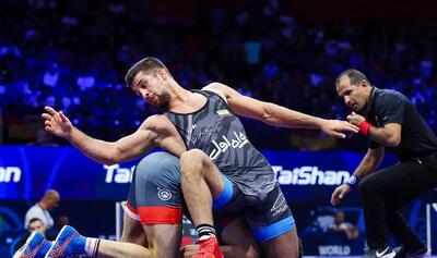  کشتی آزاد کشورهای اسلامی؛ صعود یونس امامی به فینال