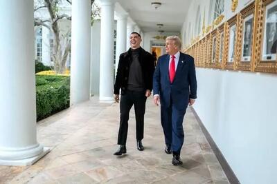  رونالدو، ترامپ، بن سلمان در کاخ سفید؛ این تصویر جهان ۲۰۲۵ است