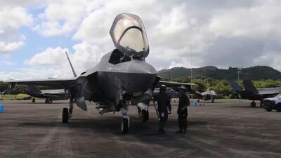  جنگنده‌های F-35B برای حمله به ونزوئلا به پرواز درآمدند +ویدیو