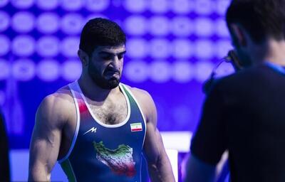  شوک به کشتی ایران؛ شکست کامران قاسمپور مقابل حریف آذربایجانی در مبارزه نخست