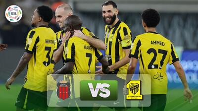  خلاصه بازی الاتحاد 2-1 الریاض
