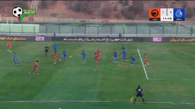  ویدیو: گل اول پادیاب به استقلال توسط فریبرز یوسفی