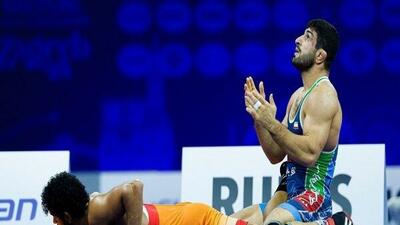  کامران قاسمپور به مدال برنز رسید