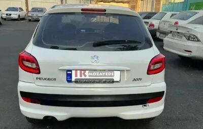  حراجی 400 میلیون تومانی نام نویسی  پژو 207 مدل : 1396 سند دار(توقیفی دولت)