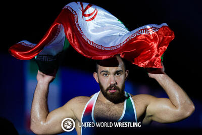  زارع هشتمین طلای کشتی ایران را ضرب کرد