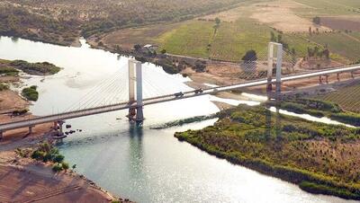  انسداد موقت پل کابلی شهید بهرامی شوشتر برای ادامه عملیات بهسازی