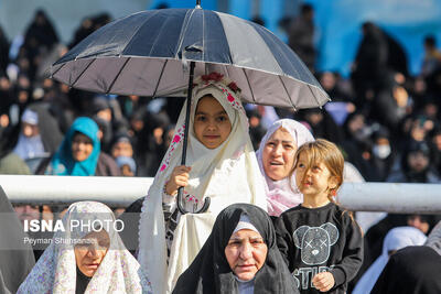  اقامه نماز باران - اصفهان