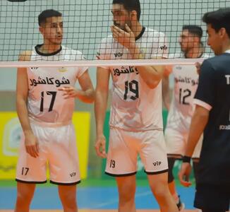  تیم شوکاشور آمل پیروز نبردهای خانگی در لیگ یک والیبال کشور