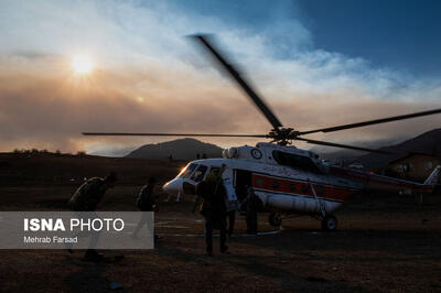  رایزنی بین‌المللی برای خاموش کردن آتش‌سوزی جنگل‌های چالوس