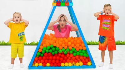  برنامه کودک جدید ولاد و نیکی | بازی و سرگرمی مامان با ولاد و نیکیتا