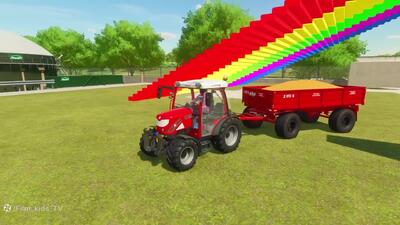  ماشین اسباب بازی مک کویین - کامیون آب میوه جادویی - کارتون آموزشی برای کودکان