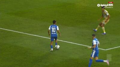  گل اول النصر امارات به الظفره (پاس گل مهدی قایدی)