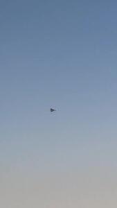  نمایی دیگر از سقوط جنگنده هندی در امارات