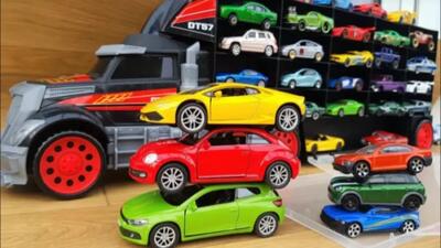  بازی با ماشین اسباب بازی مک کویین و کامیون