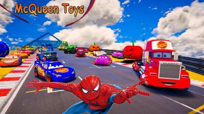  ماشین های اسباب بازی مک کوئین - مسابقه ماشین ها