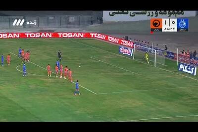  گل اول استقلال به پادیاب خلخال توسط آسانی