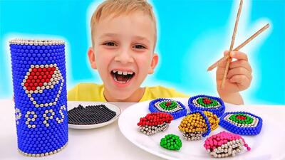  برنامه کودک جدید ولاد و نیکی | چالش غذاخوری ولاد و نیکیتا