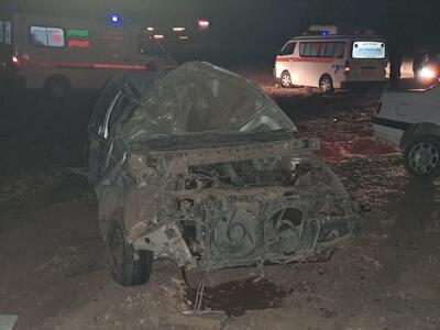  واژگونی دو خودرو در کمتر از ۱۲ ساعت؛ ۱۳ یزدی مصدوم شدند
