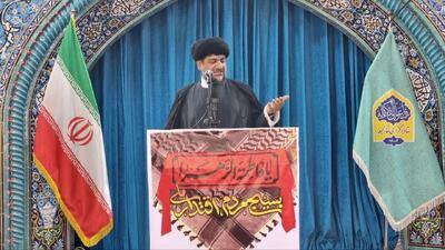  امام جمعه گناوه: بسیج قطب‌نمای امید در طوفان‌ها است