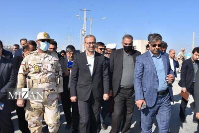  رئیس کل دادگستری استان خراسان جنوبی از مرز ماهیرود بازدید کرد