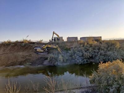  بازگشت ماشین‌های سنگین به حریم رودخانه کُر