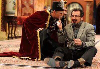  فیلم غش خنده / بلایی که هادی کاظمی در سریال قهوه تلخ سر سیامک انصاری آورد / سیامک گفت من دیگه نمیتونستم بازی کنم ....