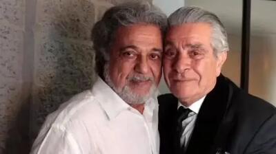  عکس سفر در زمان / «بهروز وثوقی» در کنار «داریوش اقبالی» با چهره متفاوت در اواخر دهه 40