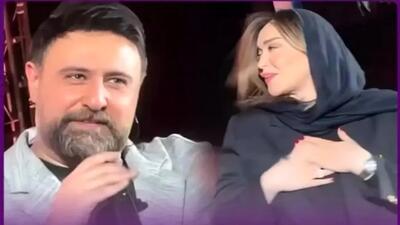  فیلم/ سنگ تمام محمد علیزاده برای همسرش در کنسرت؛ آقای خواننده قدردان سارا منجزی به دلیل.../ او درجه یکه اما این روزها..!