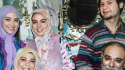  عکسی از خانه ابدی نادیا دلدار گلچین، طلای سریال سه در چهار و پدرش که سنگ قبرشان مشترک است/ روحش شاد و یادش گرامی