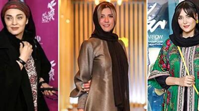  عکس/ نگاهی به بازیگران ایرانی که علاقه زیادی به پوشیدن لباس های تکراری دارند/ پریناز ایزدیار، سارا بهرامی، طناز طباطبایی و...
