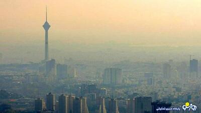  از دسترس خارج شدن سایت کنترل کیفیت هوای تهران