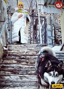  چهرۀ واقعی لاله مرزبان بازیگر سریال آنام ۱۰ سال پیش