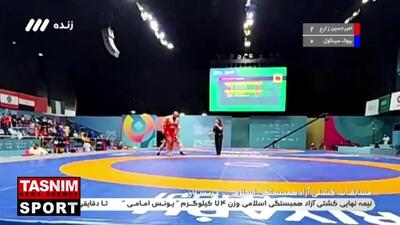  امیرحسین زارع با شکست حریف ترک فینالیست شد + ویدیو