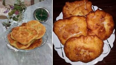  طرز تهیه نان روغنی تابه ای یزدی / خوشمزه ترین نون روغنی خونگی به روش اصیل