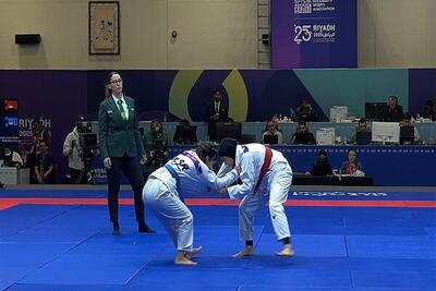  یاسمین نظری در جوجیتسو صاحب مدال برنز شد +فیلم