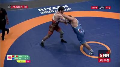  هشتمین طلای کاروان کشتی توسط زارع ضرب شد