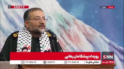  سردار سلیمانی: حضور آقای قالیباف، رئیس جهادی و بسیجی مجلس در جمع بسیجیان برای ما بسیار مغتنم است