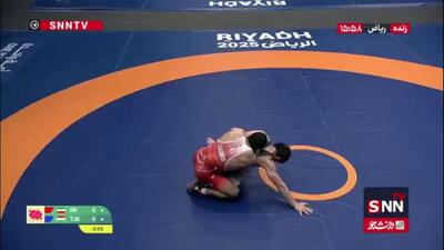  قاسمپور به مدال برنز دست یافت