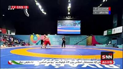  زارع با برد قاطعانه به فینال رسید