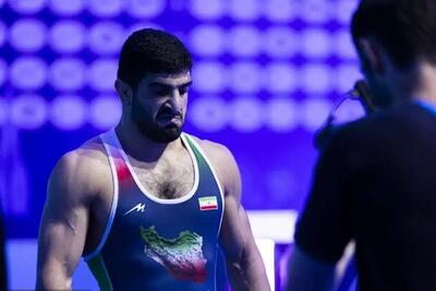  کامران قاسمپور به مدال برنز رسید +فیلم کشتی