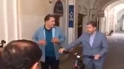  شوآف عجیب استاندار اصفهان در یک کلیپ تبلیغاتی