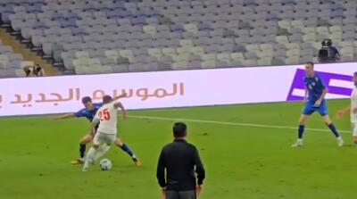  کلاس دریبل‌زنی «کوشکینیو» با حضور افتخاری اورونوف!