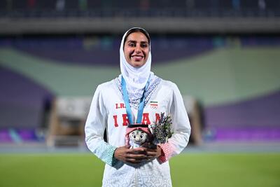  فاطمه محیطی‌ زاده در هفتگانه به طلا رسید