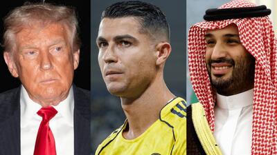  رونالدو، ترامپ و بن سلمان در کاخ سفید؛ نمایی از جهان در سال ۲۰۲۵ و جام جهانی ۲۰۲۶