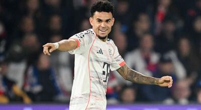  محرومیت 3 جلسه‌ای لوئیس دیاز از همراهی بایرن مونیخ در لیگ قهرمانان اروپا