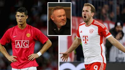  وین رونی: هری کین مرا یاد کریستیانو رونالدوی جوان در منچستریونایتد می‌اندازد 